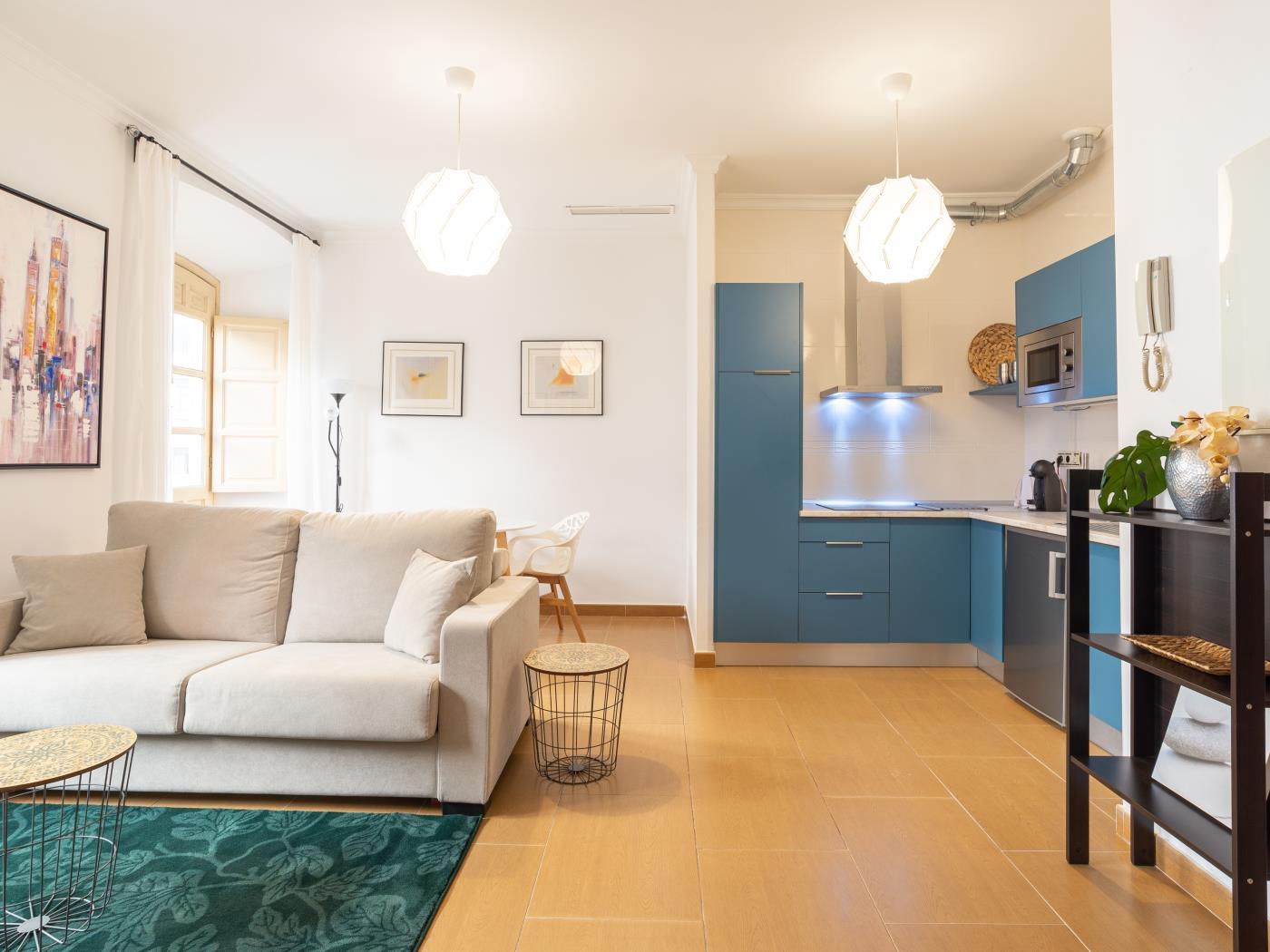 Blue Soho Apartment in Málaga