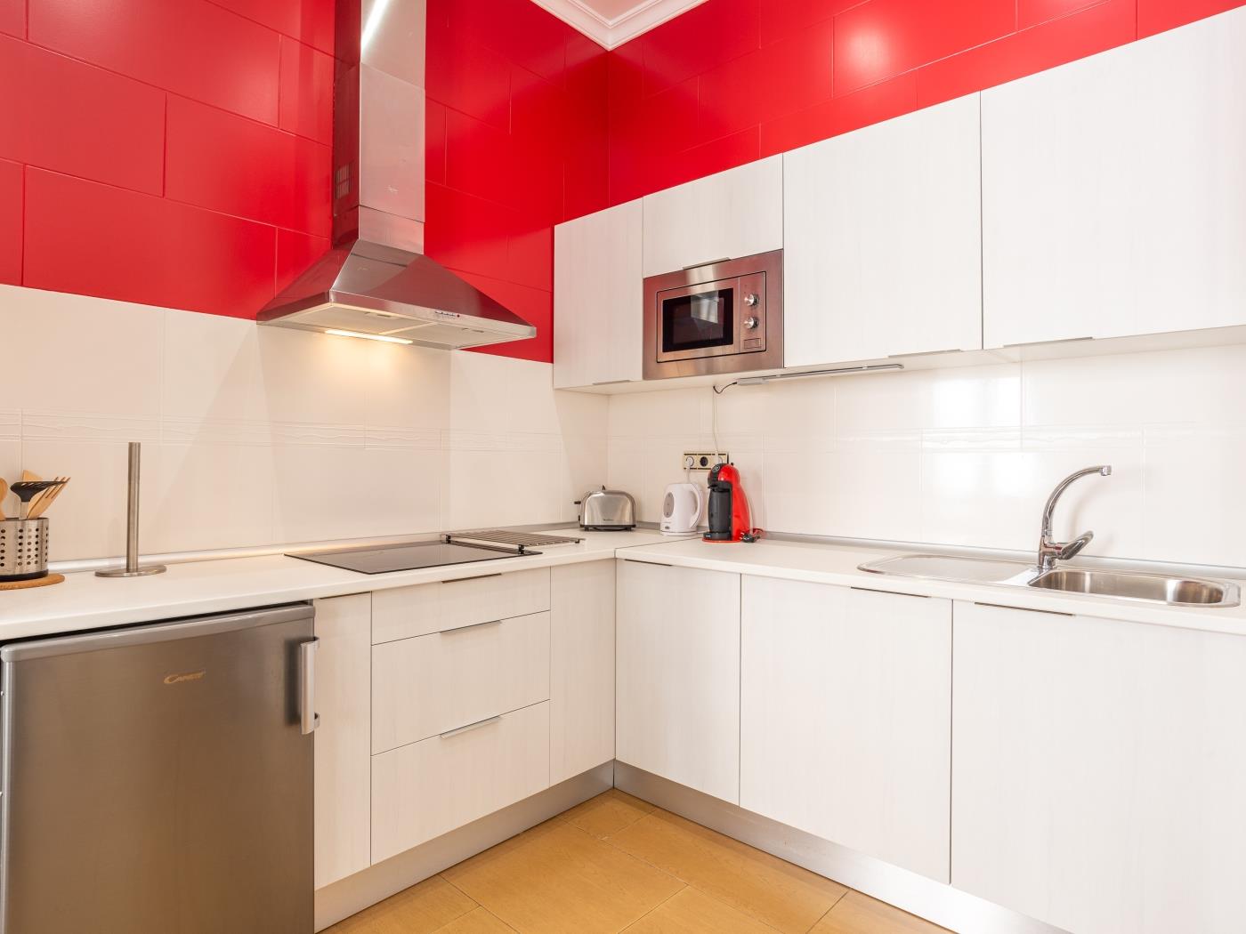 Red Soho Apartment in Málaga