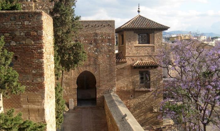 Die Alcazaba von Malaga